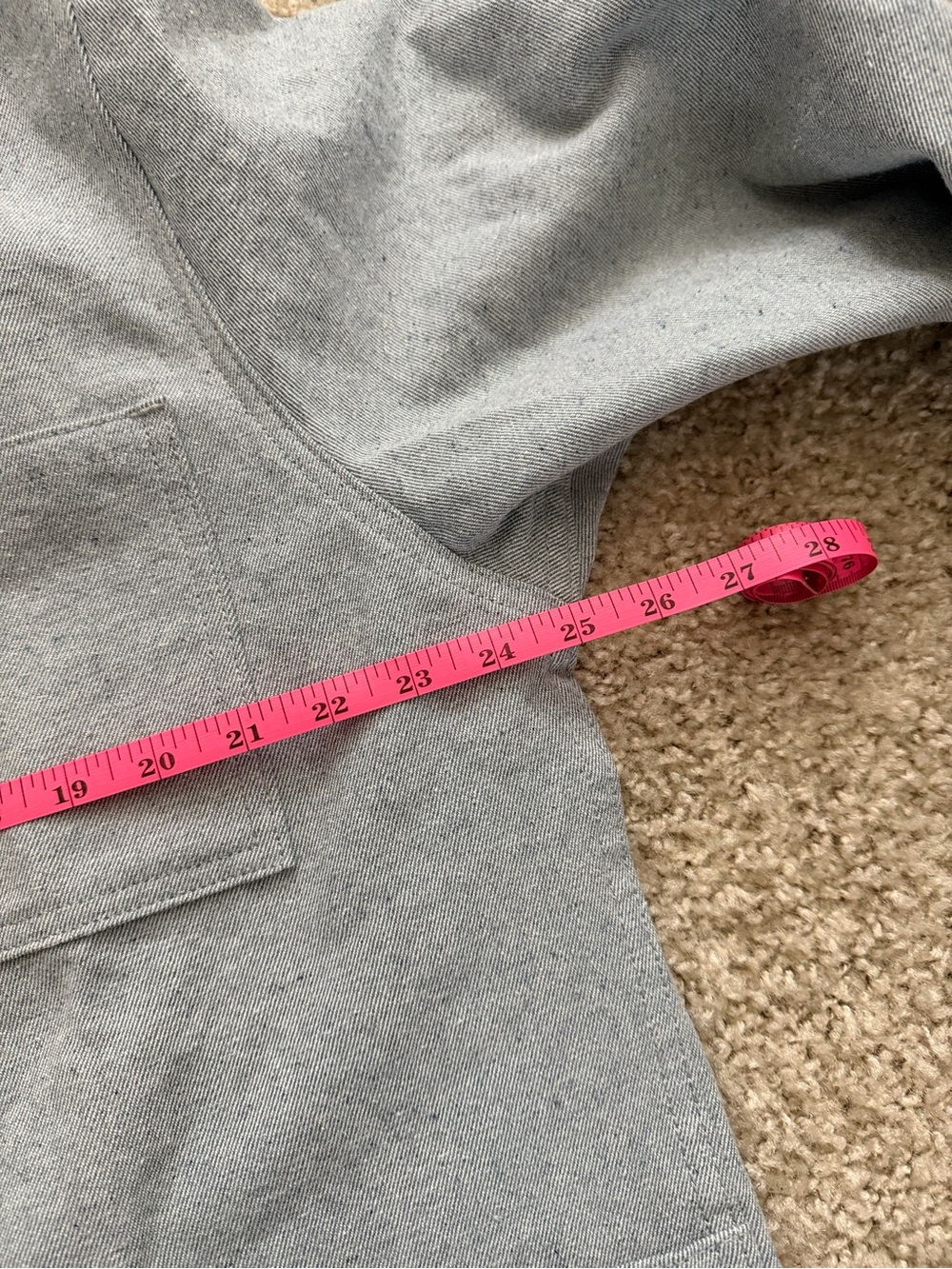 NWT Industry of all nations New work jacket denim - Picture 5 of 7